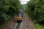 CSXT 473 Leads M426-20 at Oakland